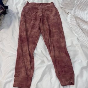 Pink tie dye Oalka joggers